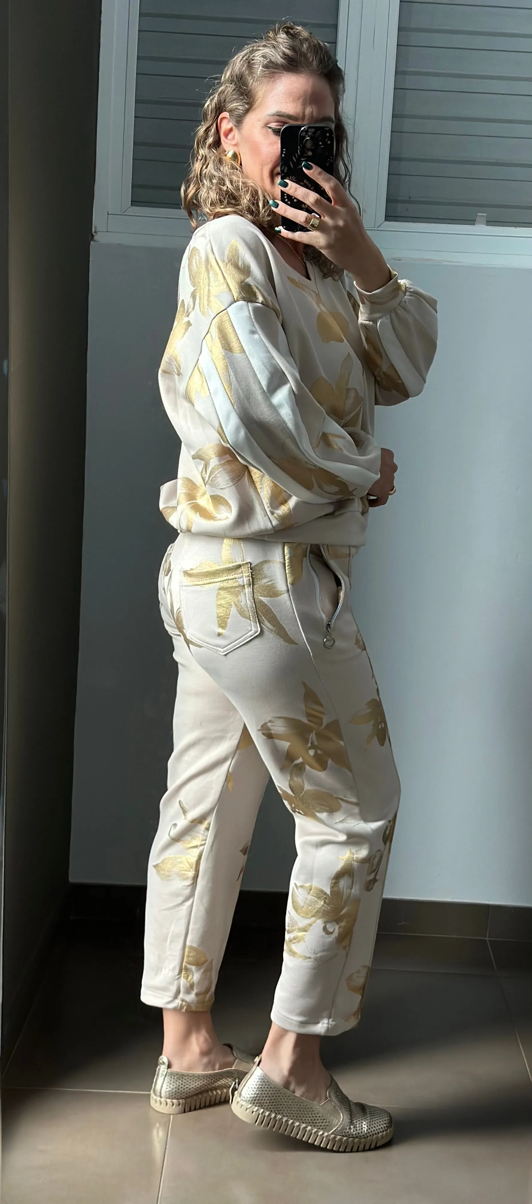 Gold Italian Travel Set