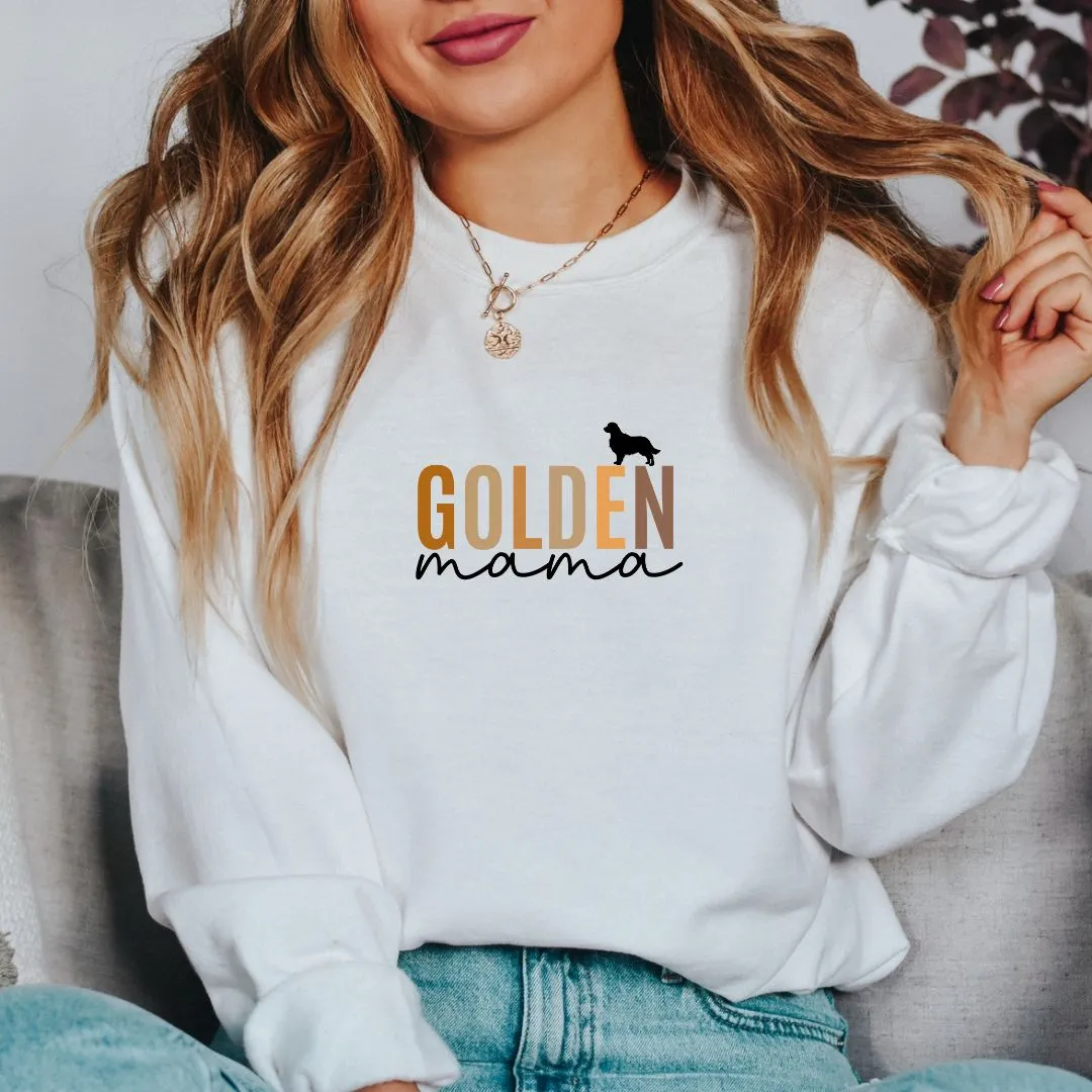 Golden Retriever Mama Crewneck