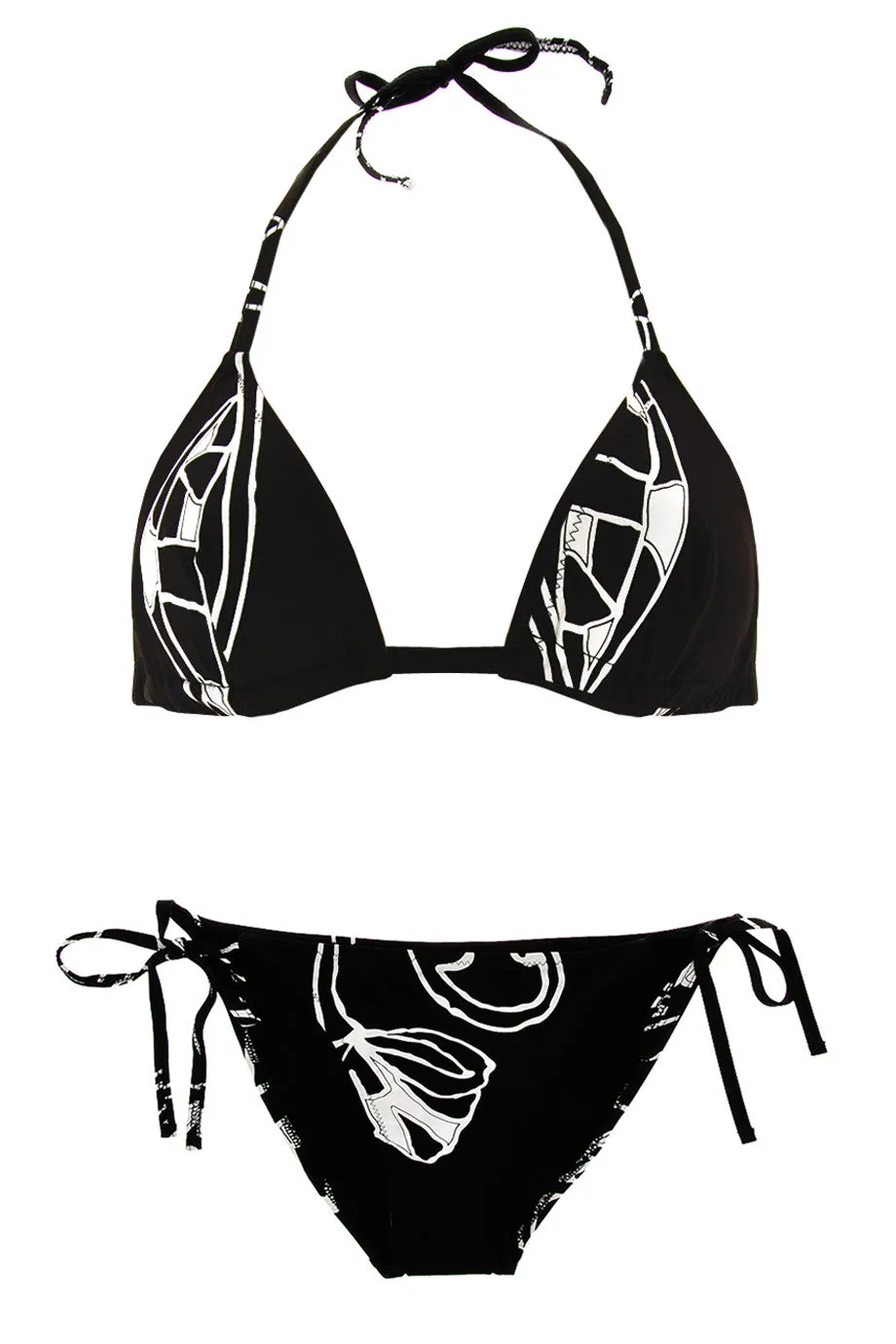 GOTTEX BLACK & WHITE Triangle Bikini