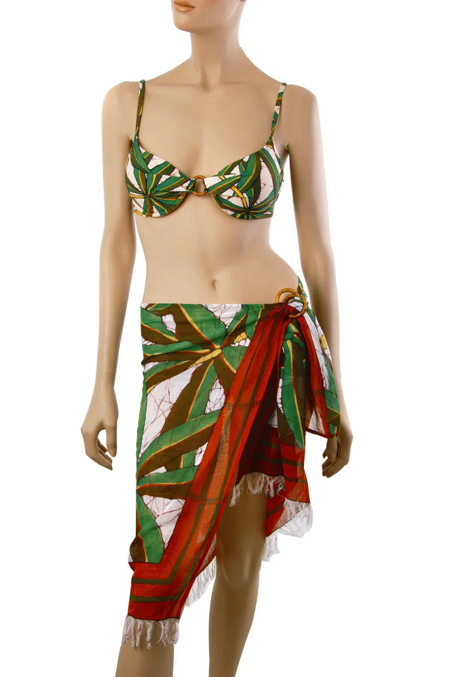 GOTTEX JUNGLE Beige Green Bikini