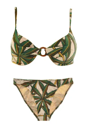 GOTTEX JUNGLE Beige Green Bikini
