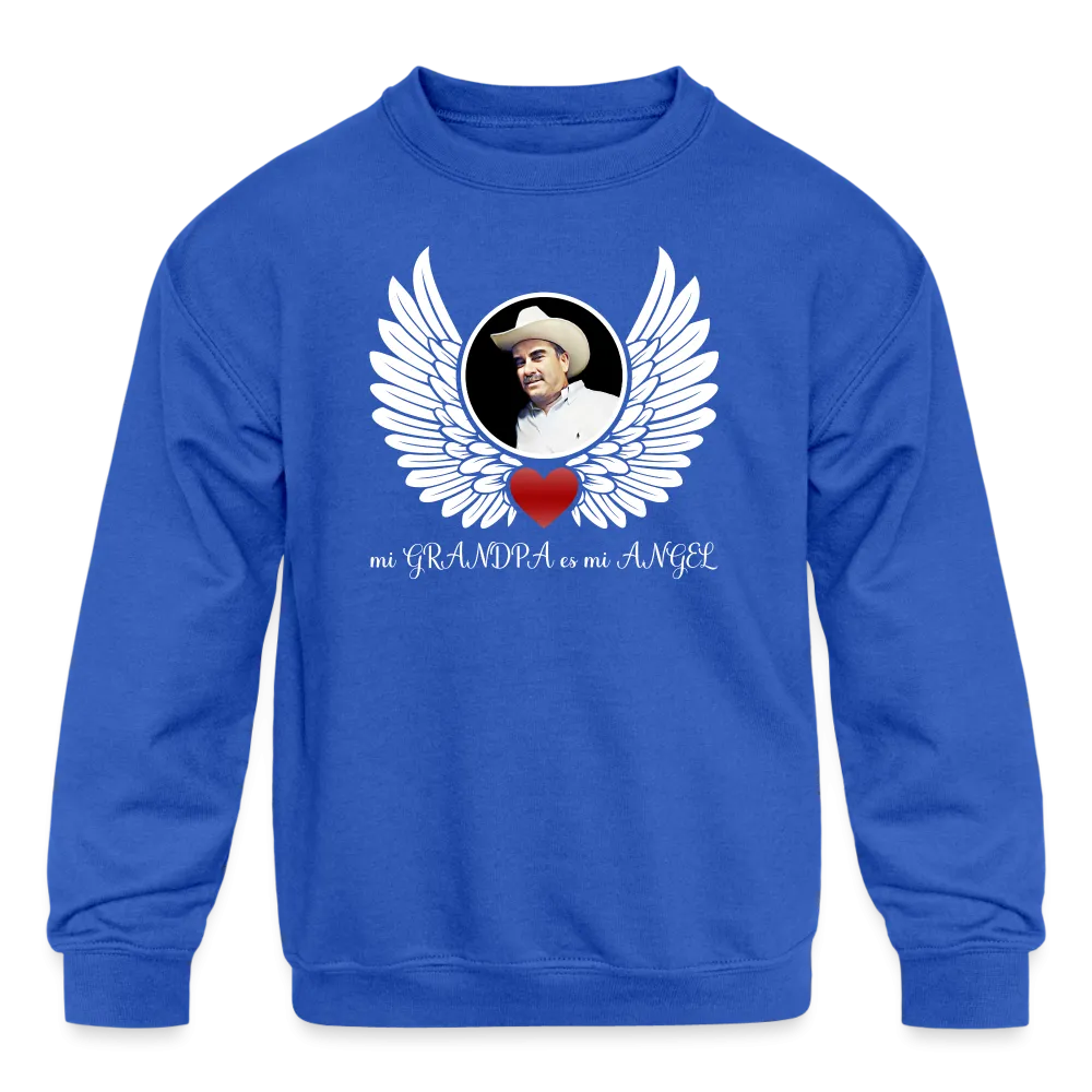 Grandpa Fernandez Kids' Crewneck Sweatshirt