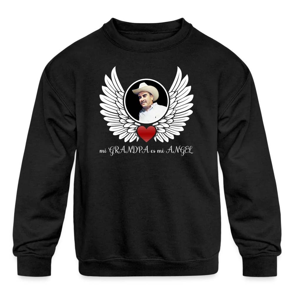 Grandpa Fernandez Kids' Crewneck Sweatshirt