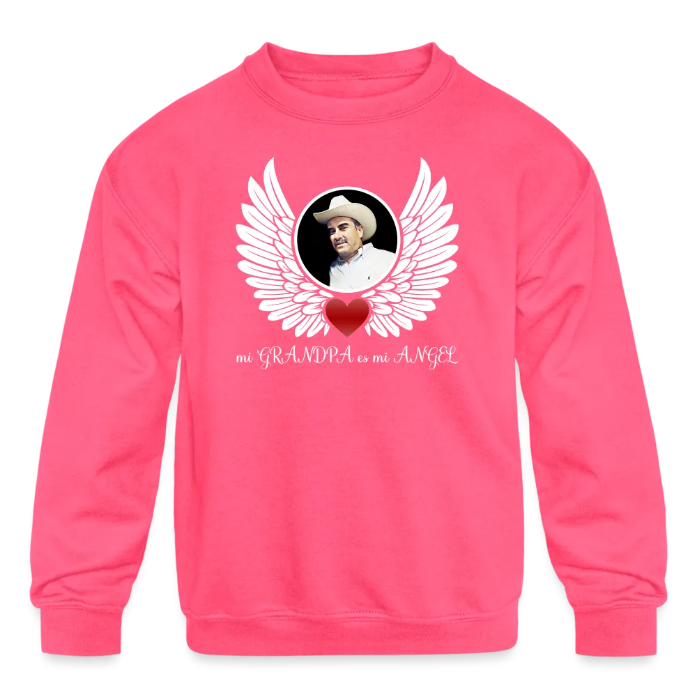 Grandpa Fernandez Kids' Crewneck Sweatshirt