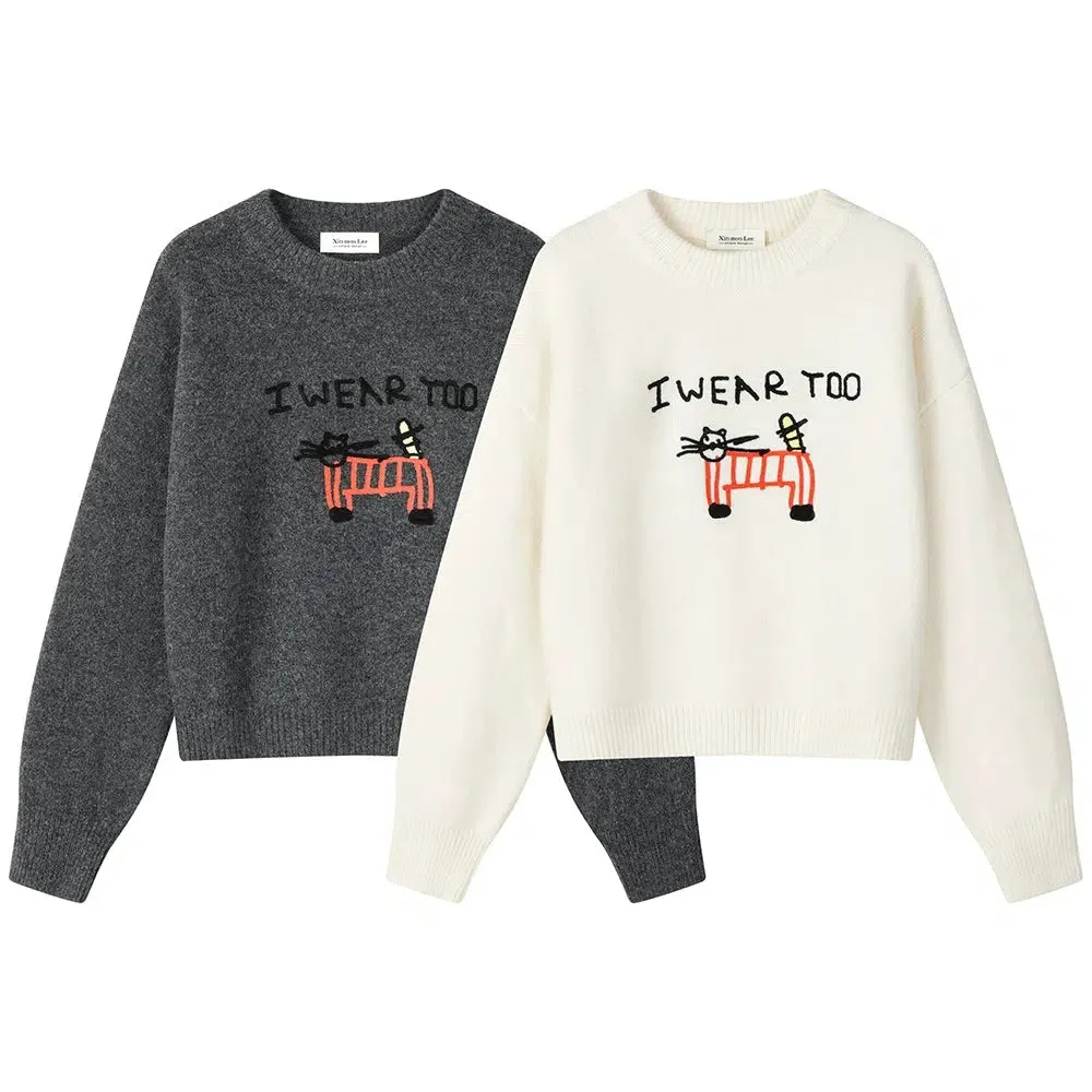 Graphic Cat Sweatshirt