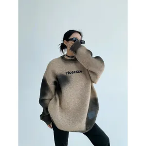 Graphic Oversized Sweatshirt