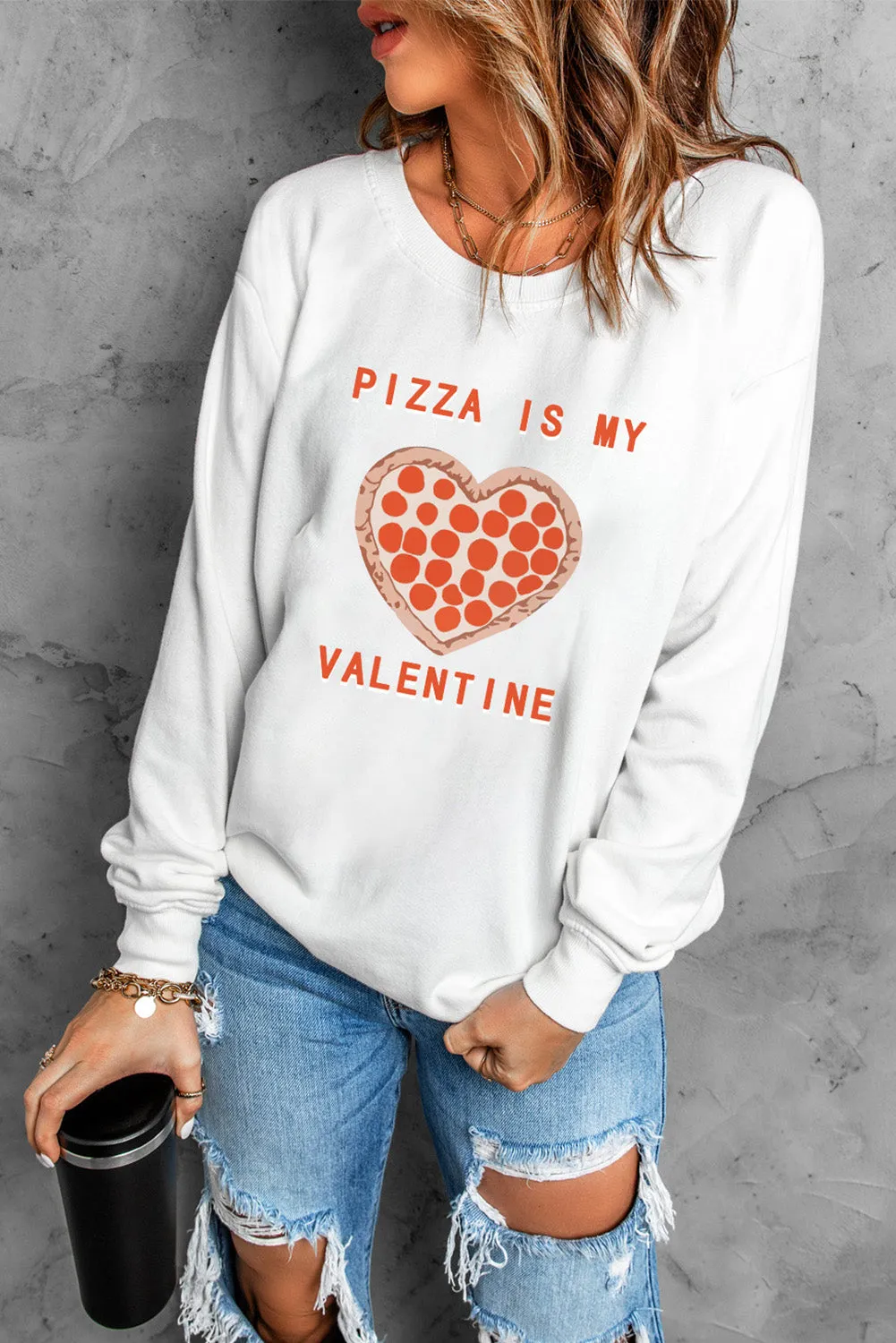 Graphic Print Sweatshirt