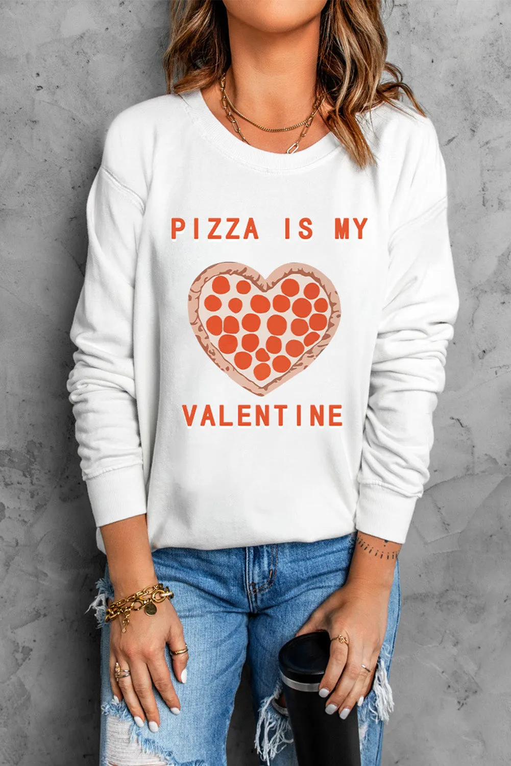 Graphic Print Sweatshirt
