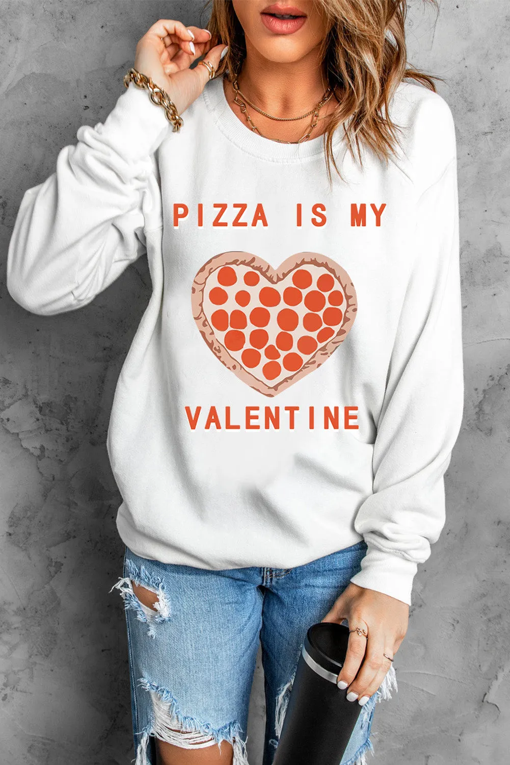 Graphic Print Sweatshirt
