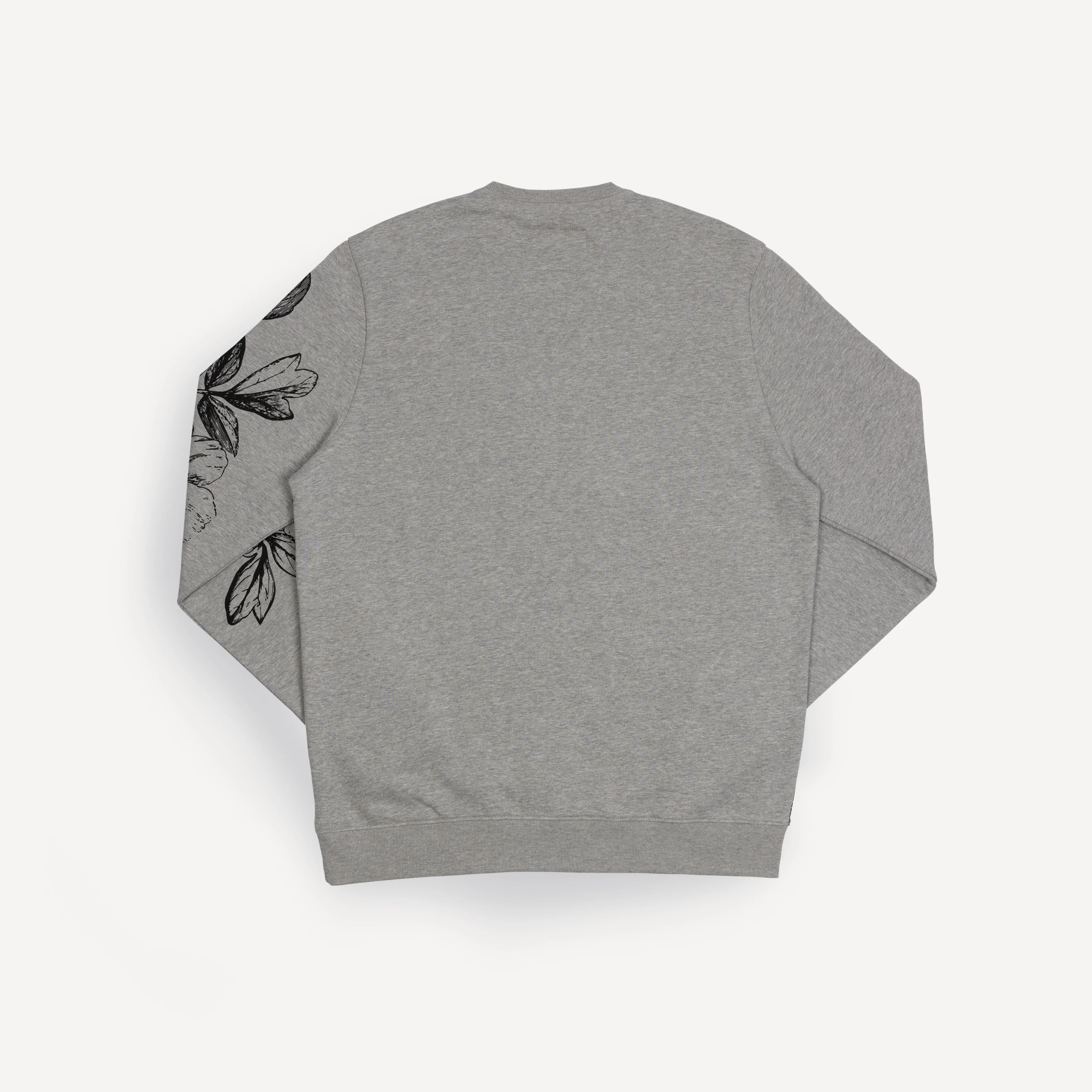 Graphic Wraparound Crewneck Sweatshirt - Heather Grey / Los Angeles