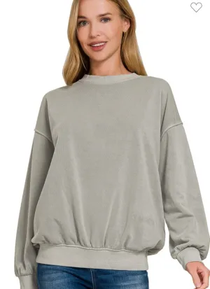 Gray Mineral Sweatshirt