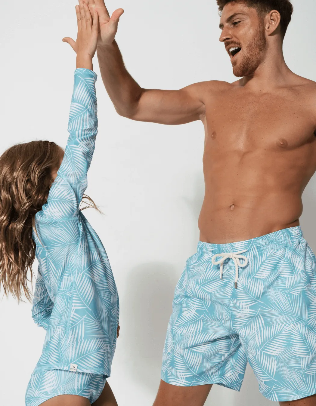Green Fern Rash Guard