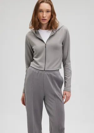 Grey Zip Up Sweatshirt