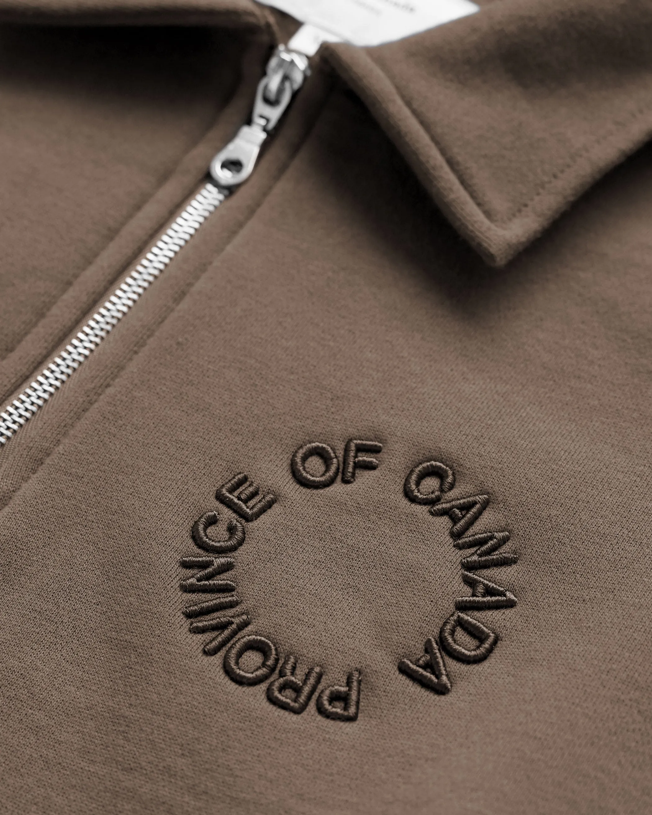 Half Zip Fleece Sweatshirt Chestnut - Unisex