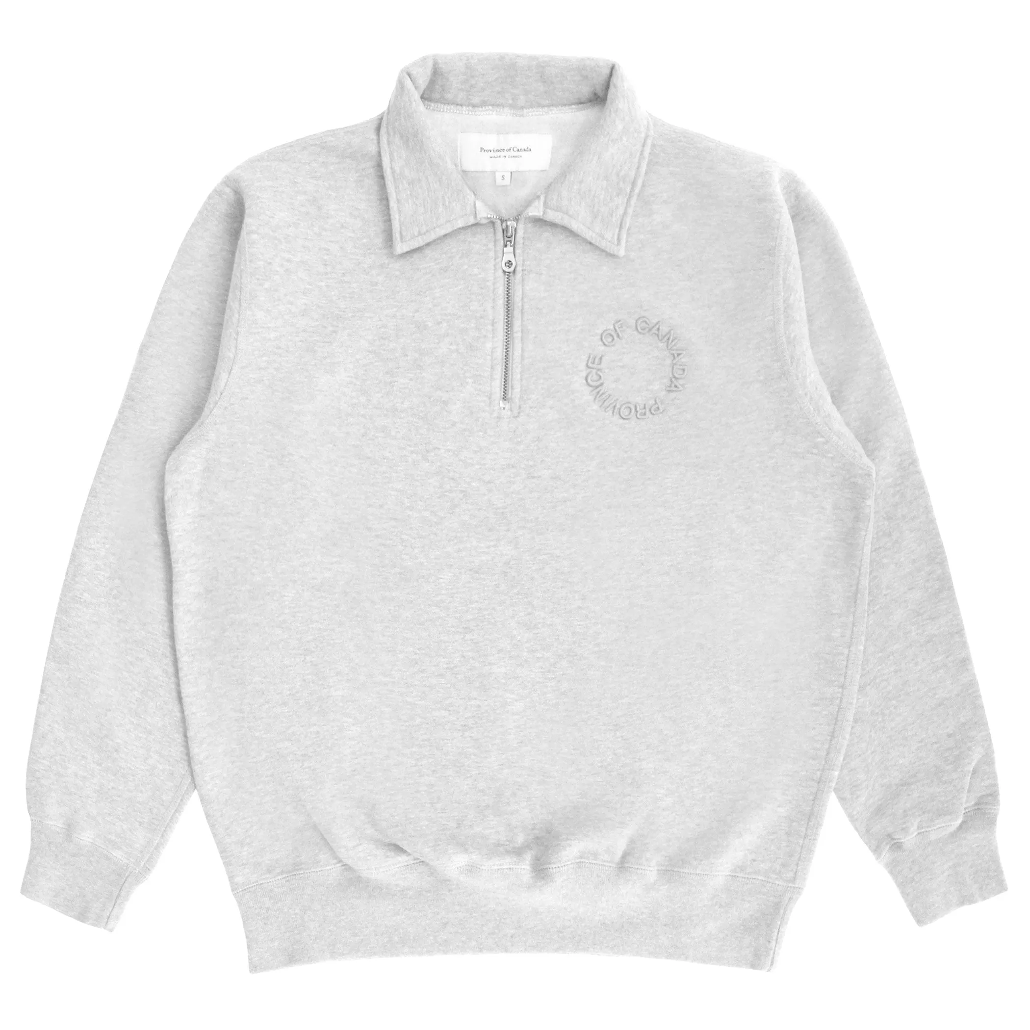 Half Zip Fleece Sweatshirt Cloud - Unisex