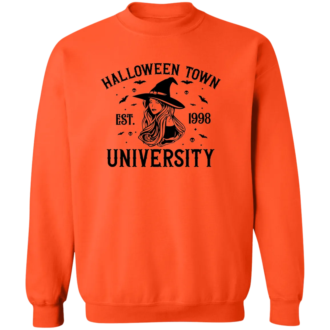 Halloween Town  Crewneck Pullover Sweatshirt
