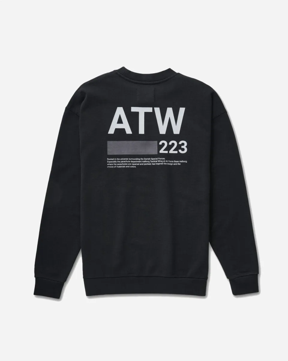 Halo Graphic Crew - Black