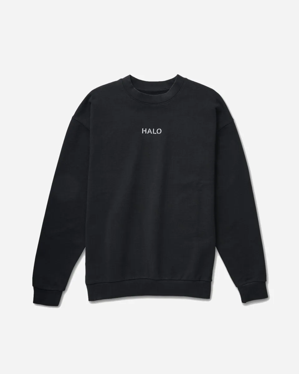 Halo Graphic Crew - Black