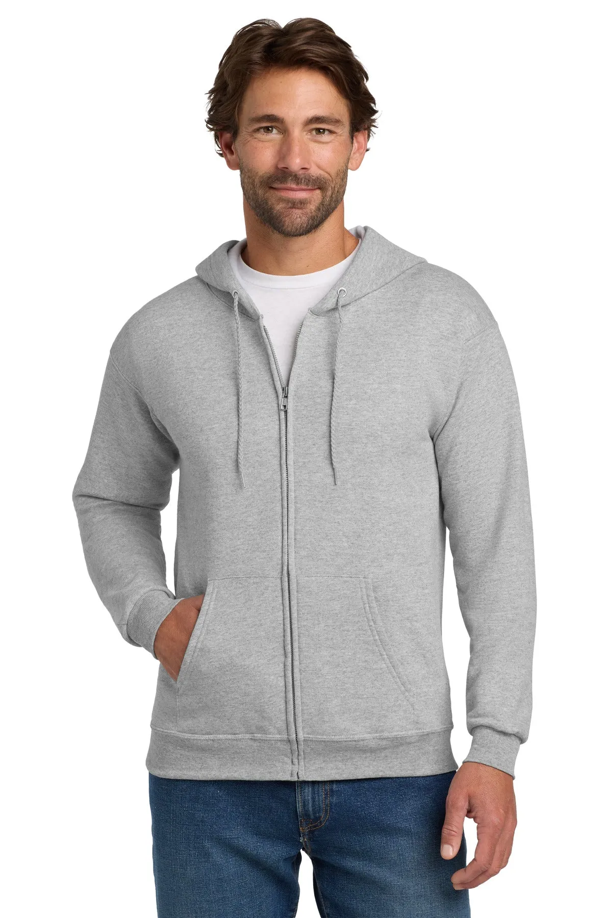 Hanes® - EcoSmart® Full-Zip Hooded Sweatshirt