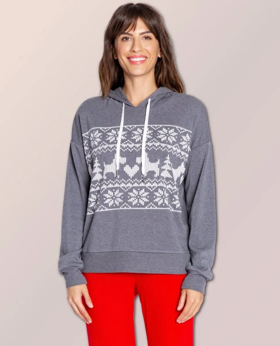 Happy Happy Joy Charcoal Hoodie