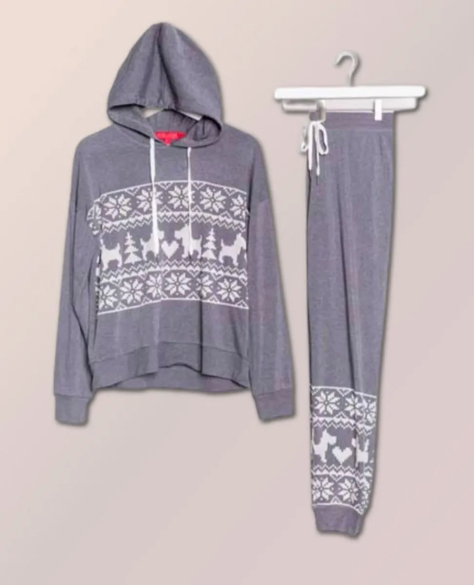 Happy Happy Joy Charcoal Hoodie
