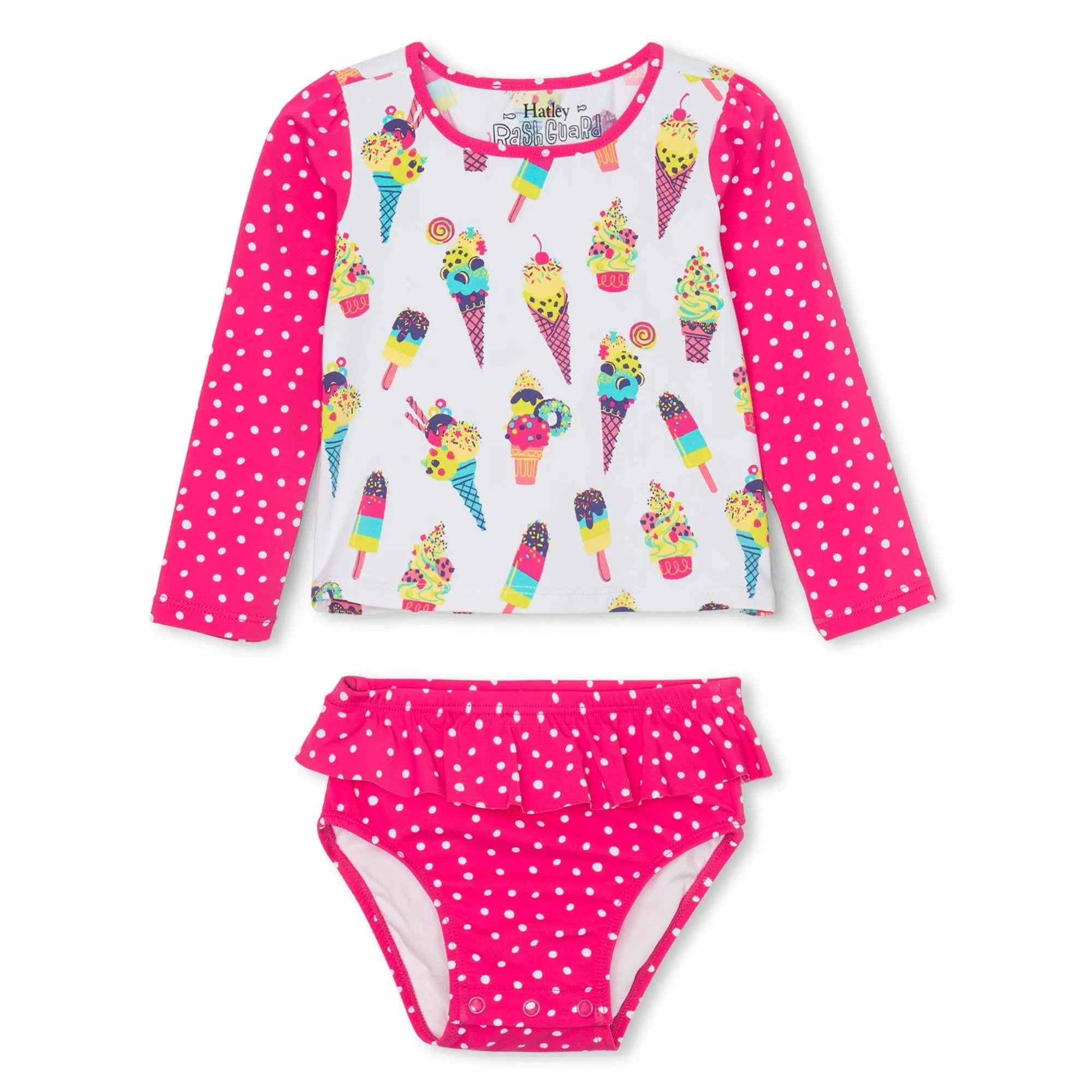 Hatley 'Cool Treats' Rashguard Set