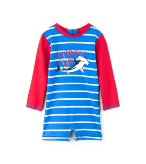 Hatley Mini Rash Guard One Piece - Surf Island