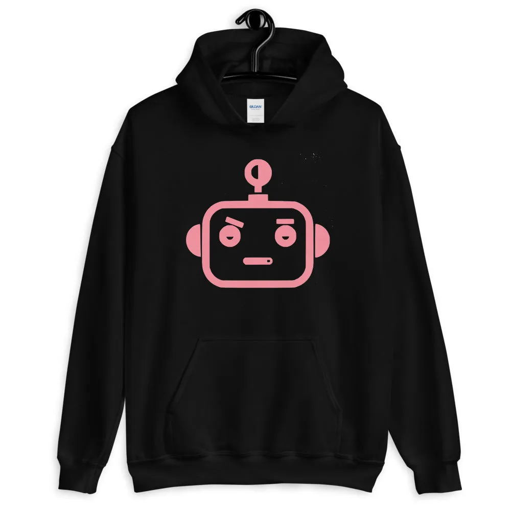 HOODBOT Original (Pink Hooded) Sweatshirt