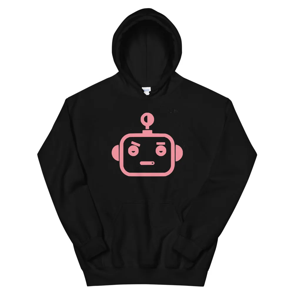 HOODBOT Original (Pink Hooded) Sweatshirt