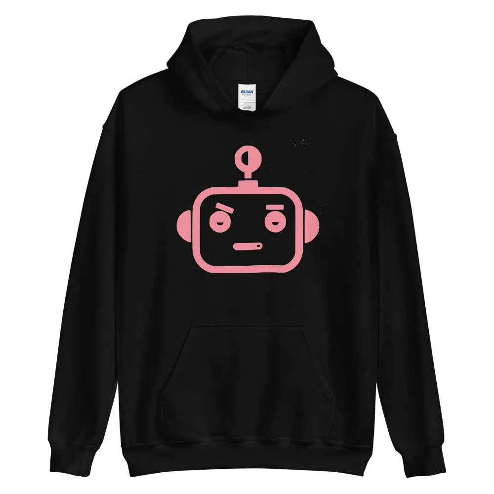 HOODBOT Original (Pink Hooded) Sweatshirt