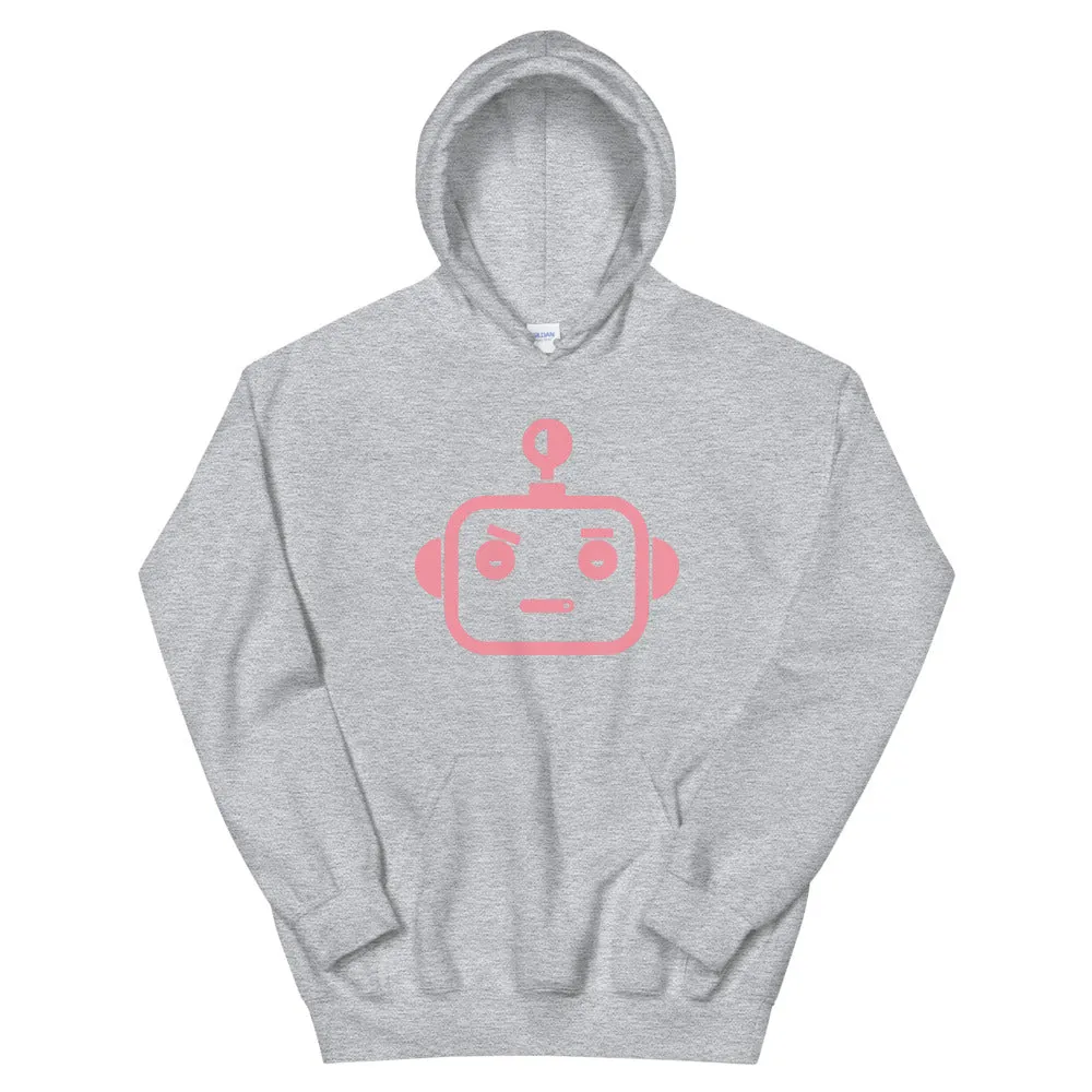 HOODBOT Original (Pink Hooded) Sweatshirt