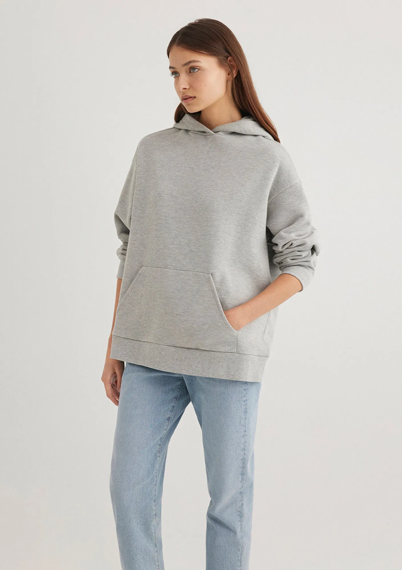 Hooded Grey Sweatshirt
