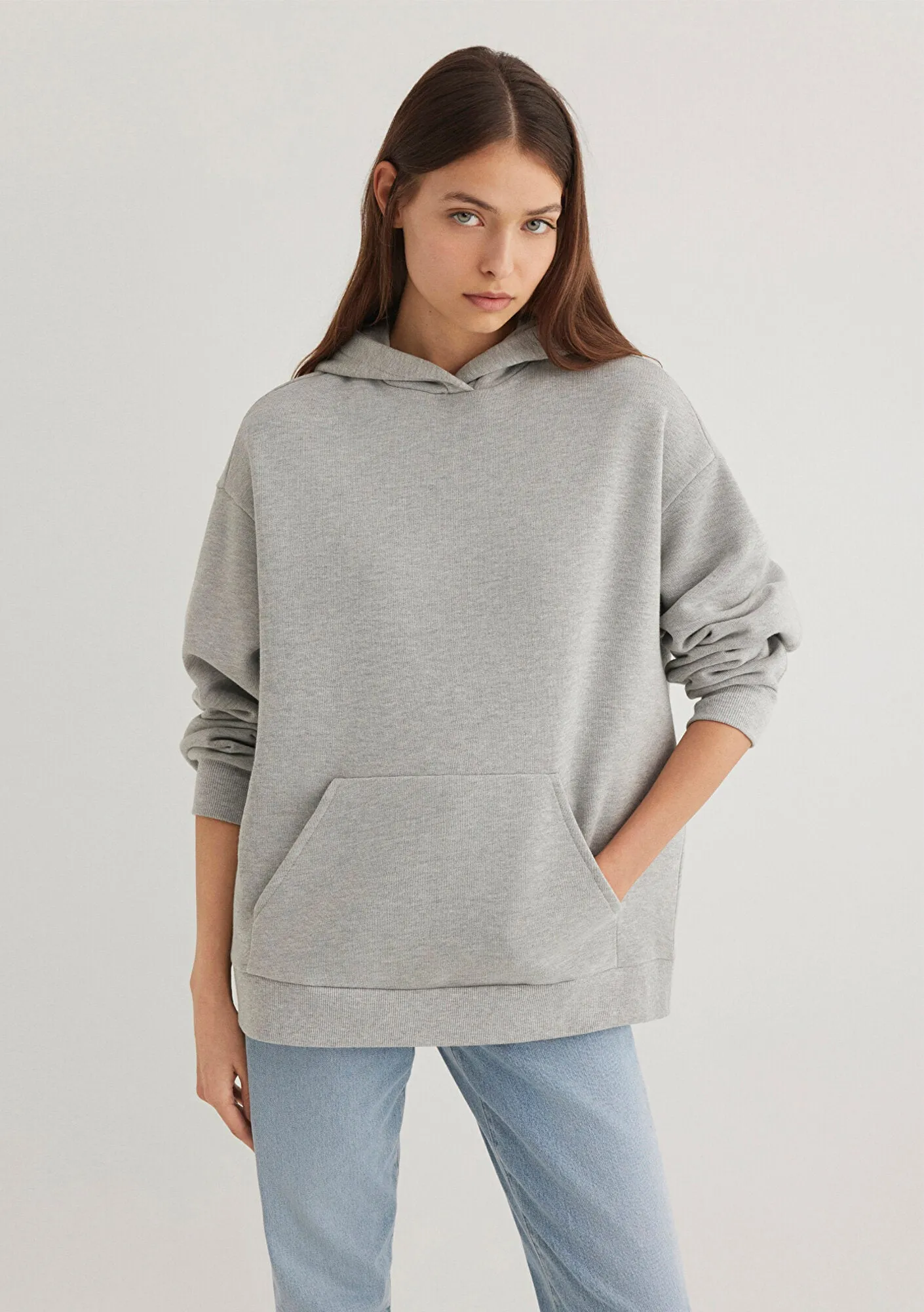Hooded Grey Sweatshirt