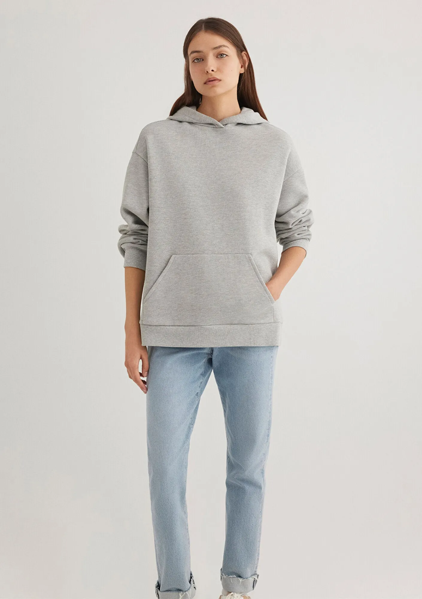 Hooded Grey Sweatshirt