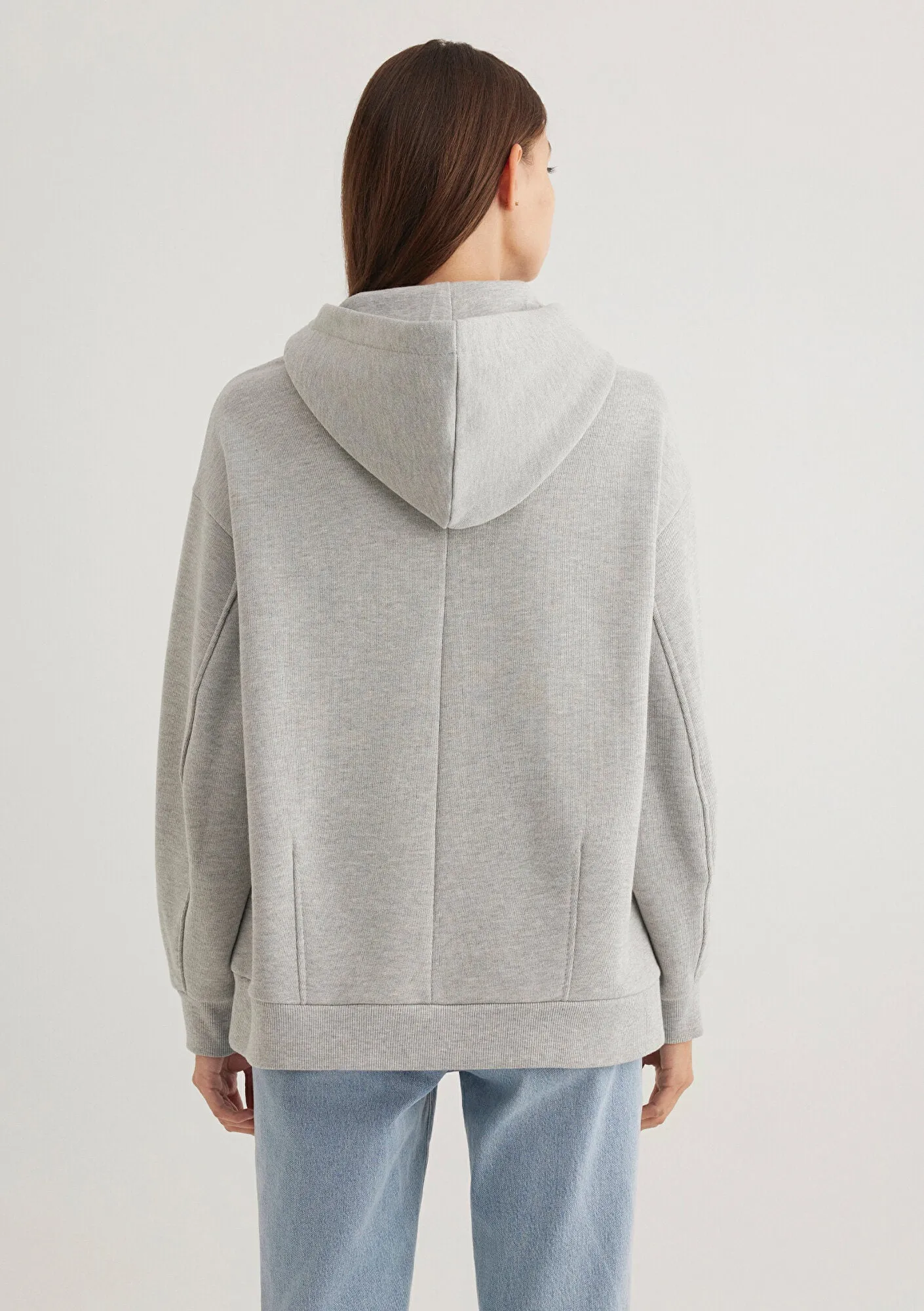 Hooded Grey Sweatshirt