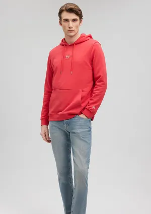 Hooded Red Sweatshirt