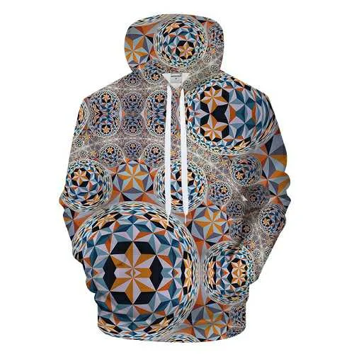 Hooded sweatshirt Colorful