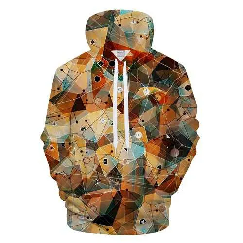 Hooded sweatshirt Colorful