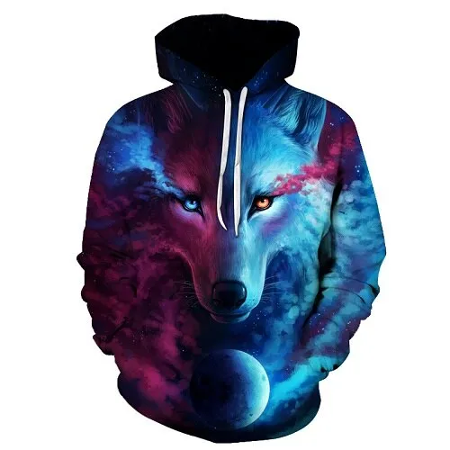 Hooded sweatshirt Colorful
