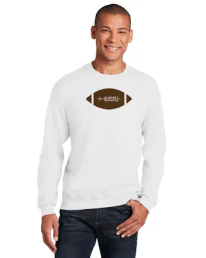Hustle Football Crewneck Sweatshirts