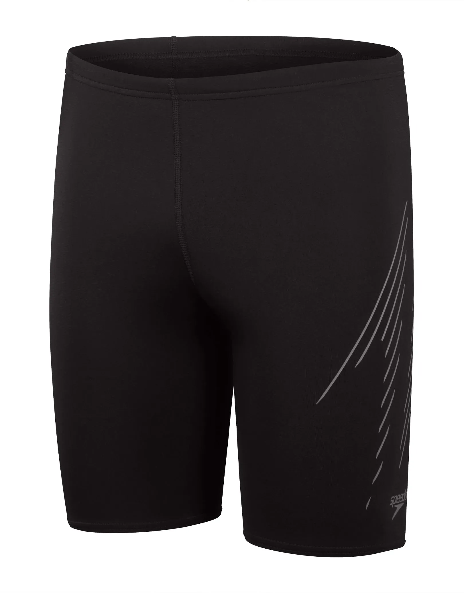 Hyperboom Placement Swim Jammers - Black/Grey