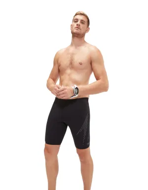 Hyperboom Placement Swim Jammers - Black/Grey