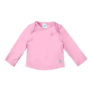 I Play Easy-On Long Sleeve Rashguard Shirt - Light Pink