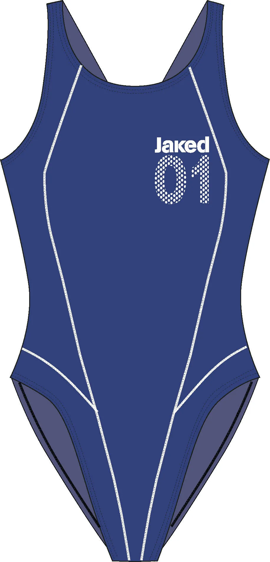 Jaked Women's One-Piece J01 JWNUD99003