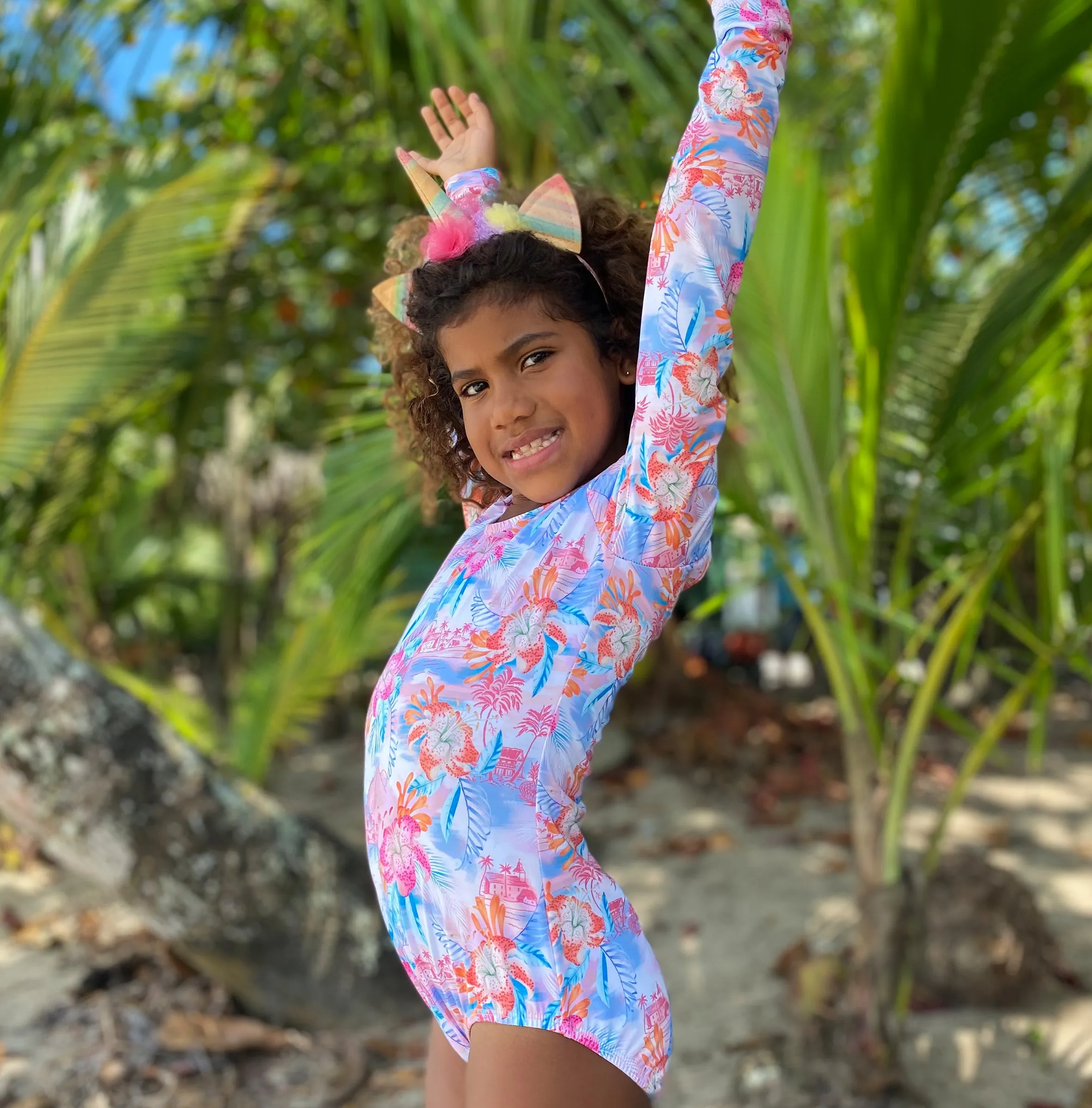 KALENA Girls - Pink Hawaii