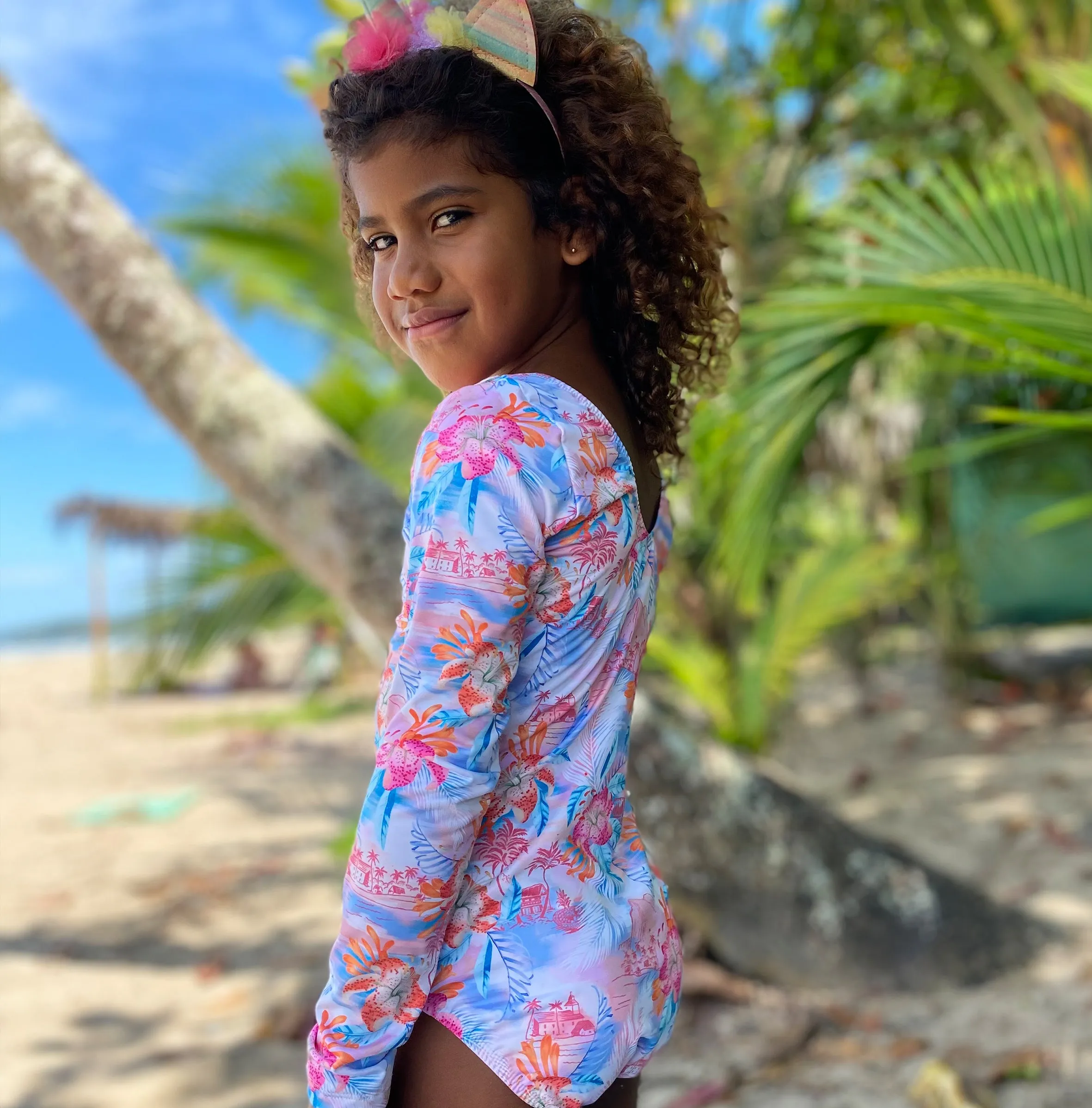 KALENA Girls - Pink Hawaii