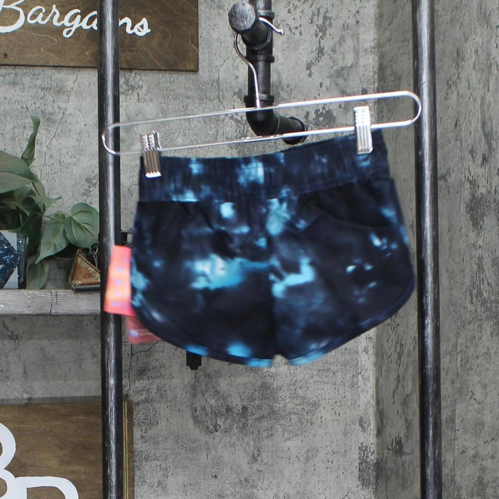 Kanu Surf Girl Standard Isabel UPF 50  Quick Dry Beach Boardshort Black / Aqua 4