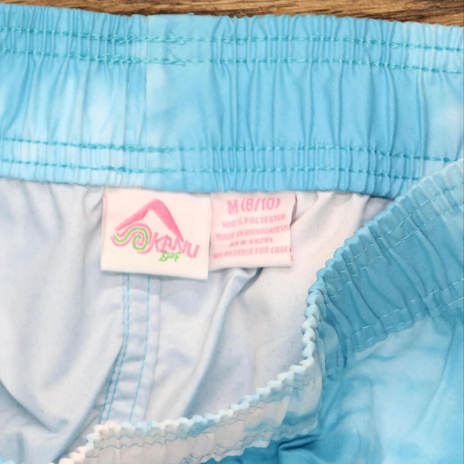 Kanu Surf Isabel UPF 50  Quick Dry Elastic Waist Boardshort Beach Girl Aqua 8