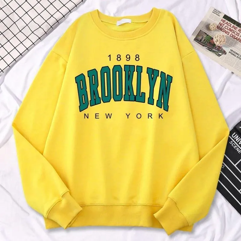Kawaii Women's Sweatshirts 1898 Brooklyn