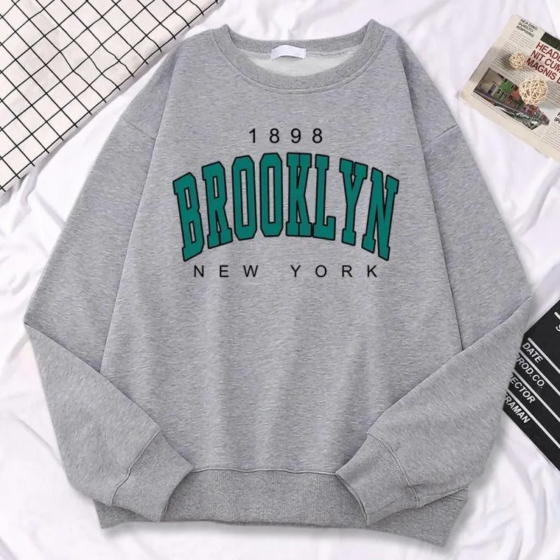 Kawaii Women's Sweatshirts 1898 Brooklyn